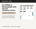 EXILE EU PPWR and Packaging EPR Seller Command Center 2026 Excel template